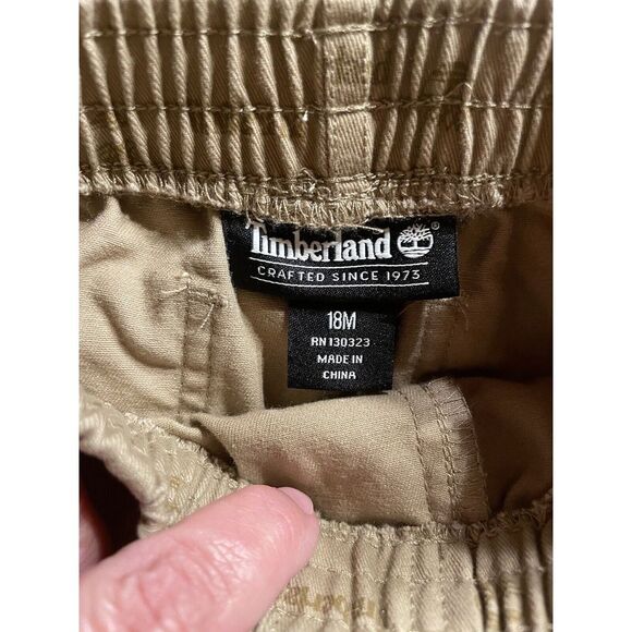 Timberland Khaki Shorts Size 18 Months - Picture 3 of 3